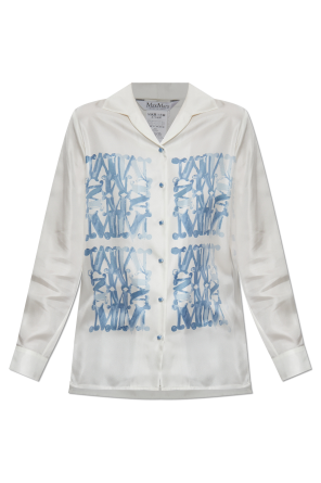 Tシャツ・カットソー Max Mara NABIL - Silk shirt with print (2521116061600 003) Max Mara Silk shirt